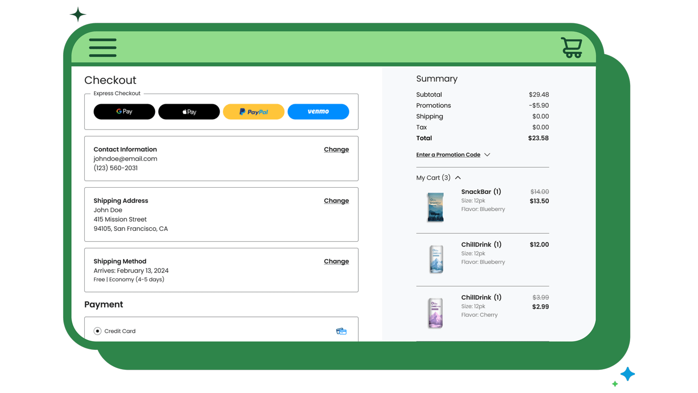 Margick payments dashboard