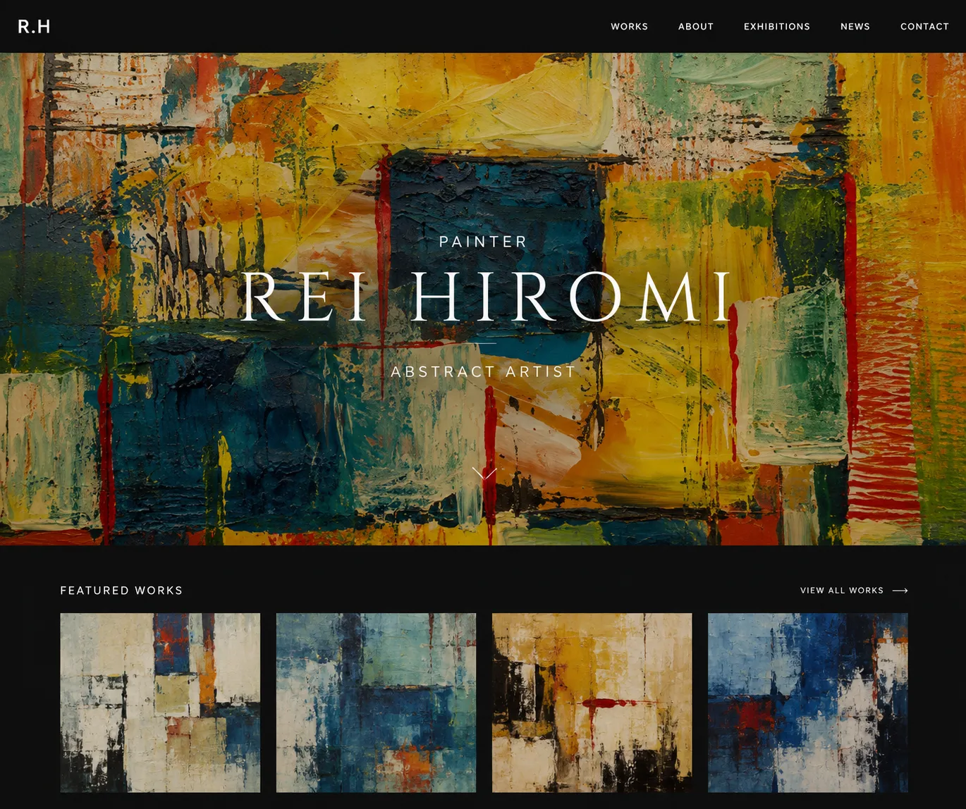 Designer folio Portfolio website template by Margick