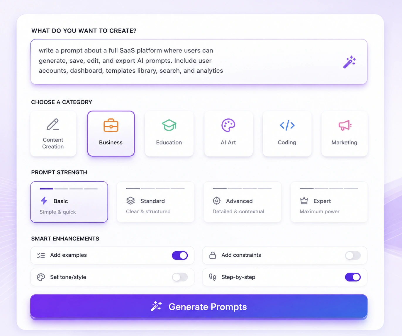 Website generated by the Margick AI website builder