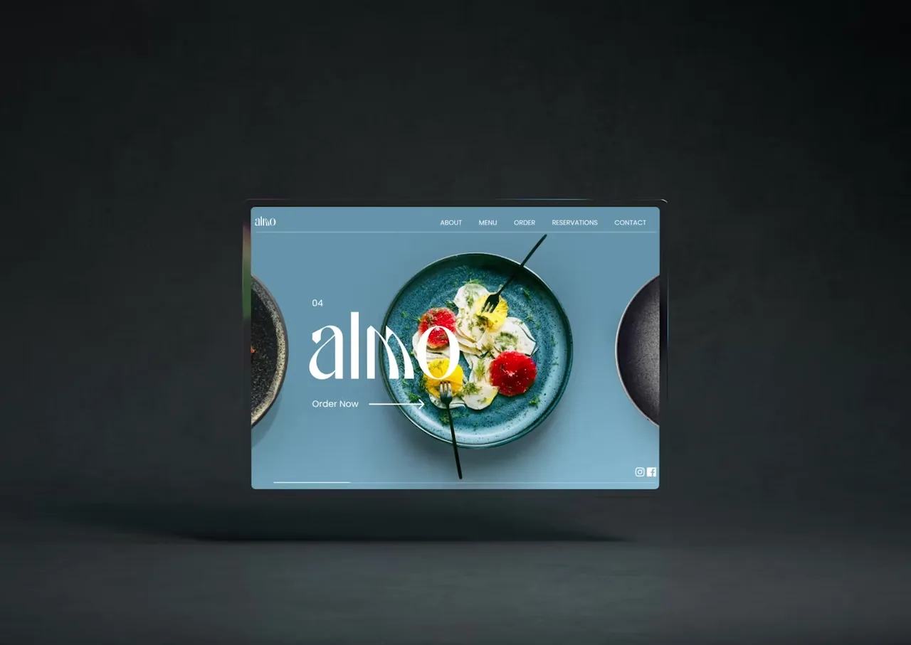 Fine dining Restaurant website template by Margick