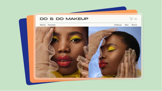Blush online store built with Margick eCommerce