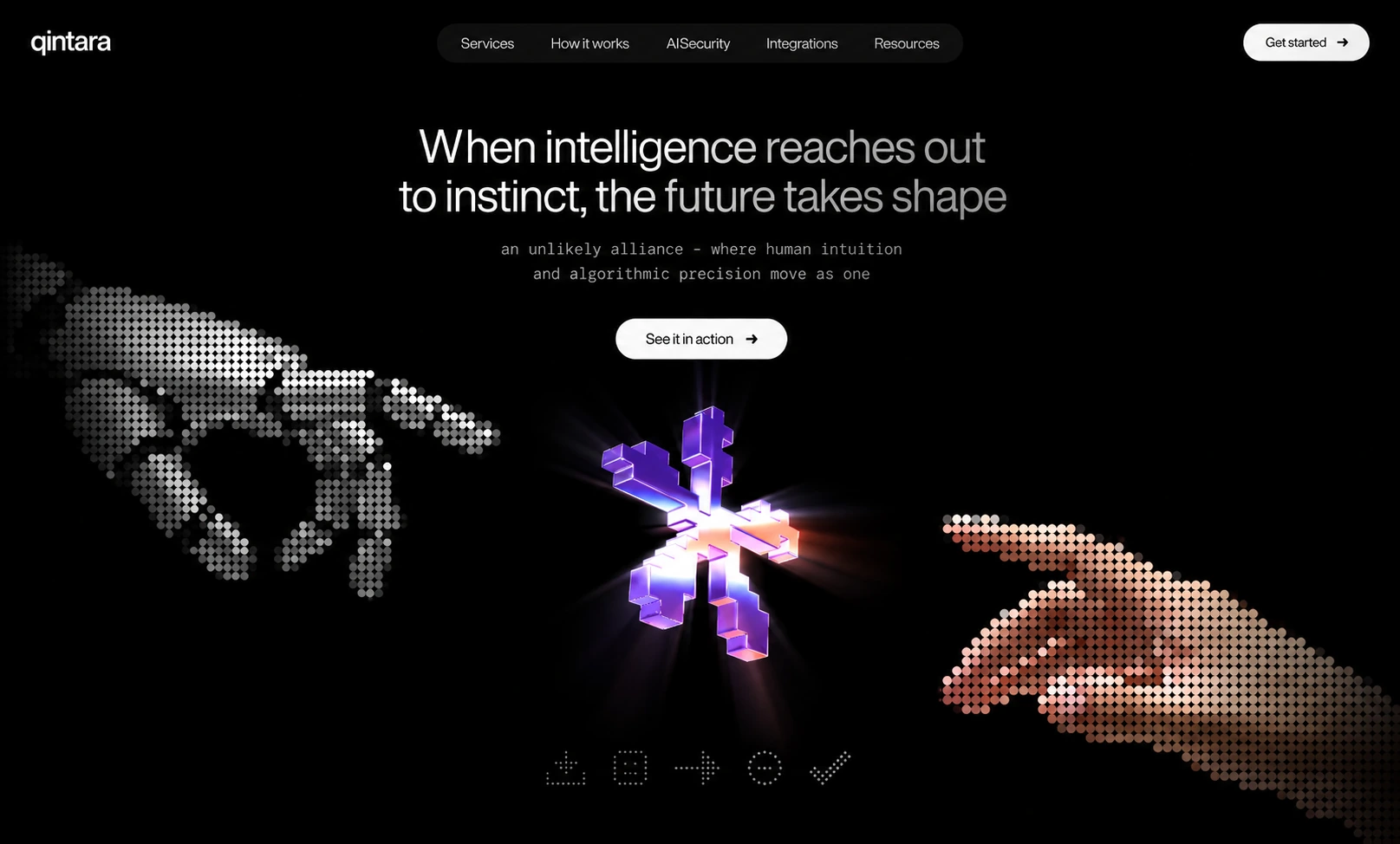 Tech platform Business website template by Margick